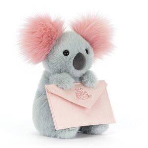 Jellycat Koala With Message / new with bag
